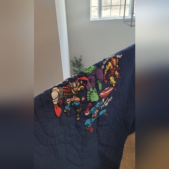 Pottery Barn Kids Marvel Quilt - Picture 3 of 4